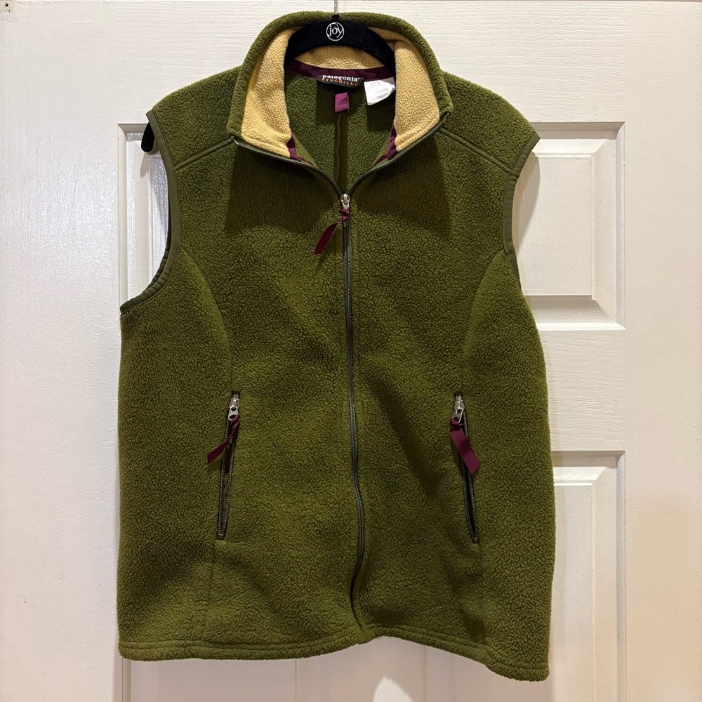 Patagonia Green Synchilla Vest